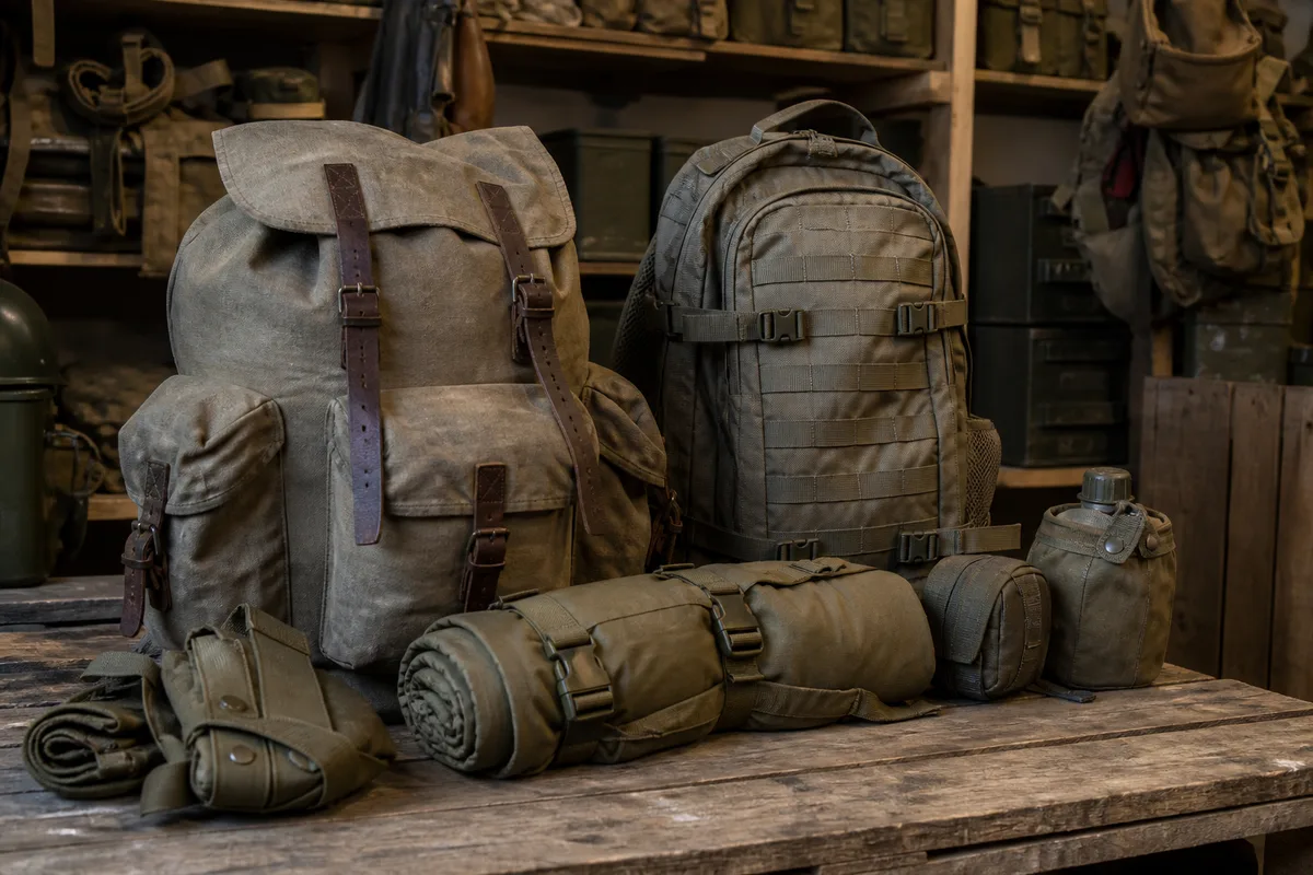 Sac et paquetage militaire : que choisir pour la rando