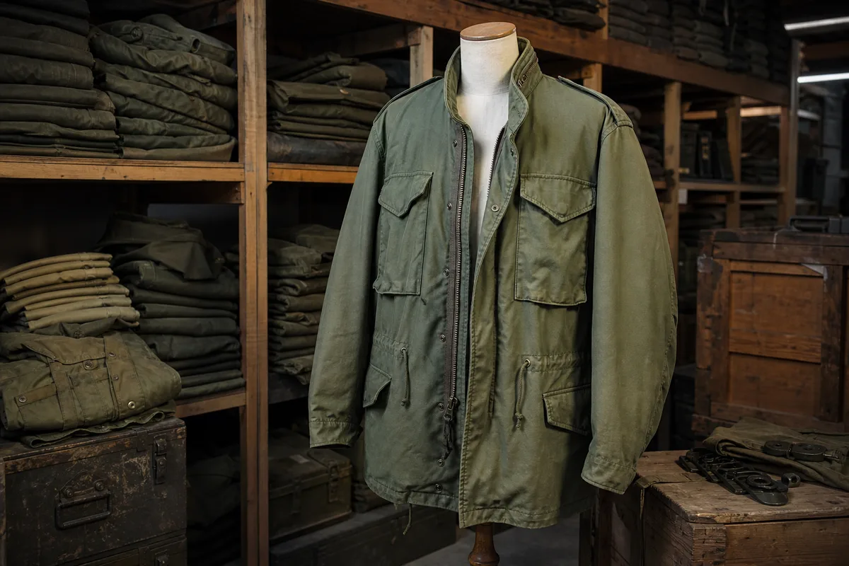 Veste M65 : reconnaître une authentique